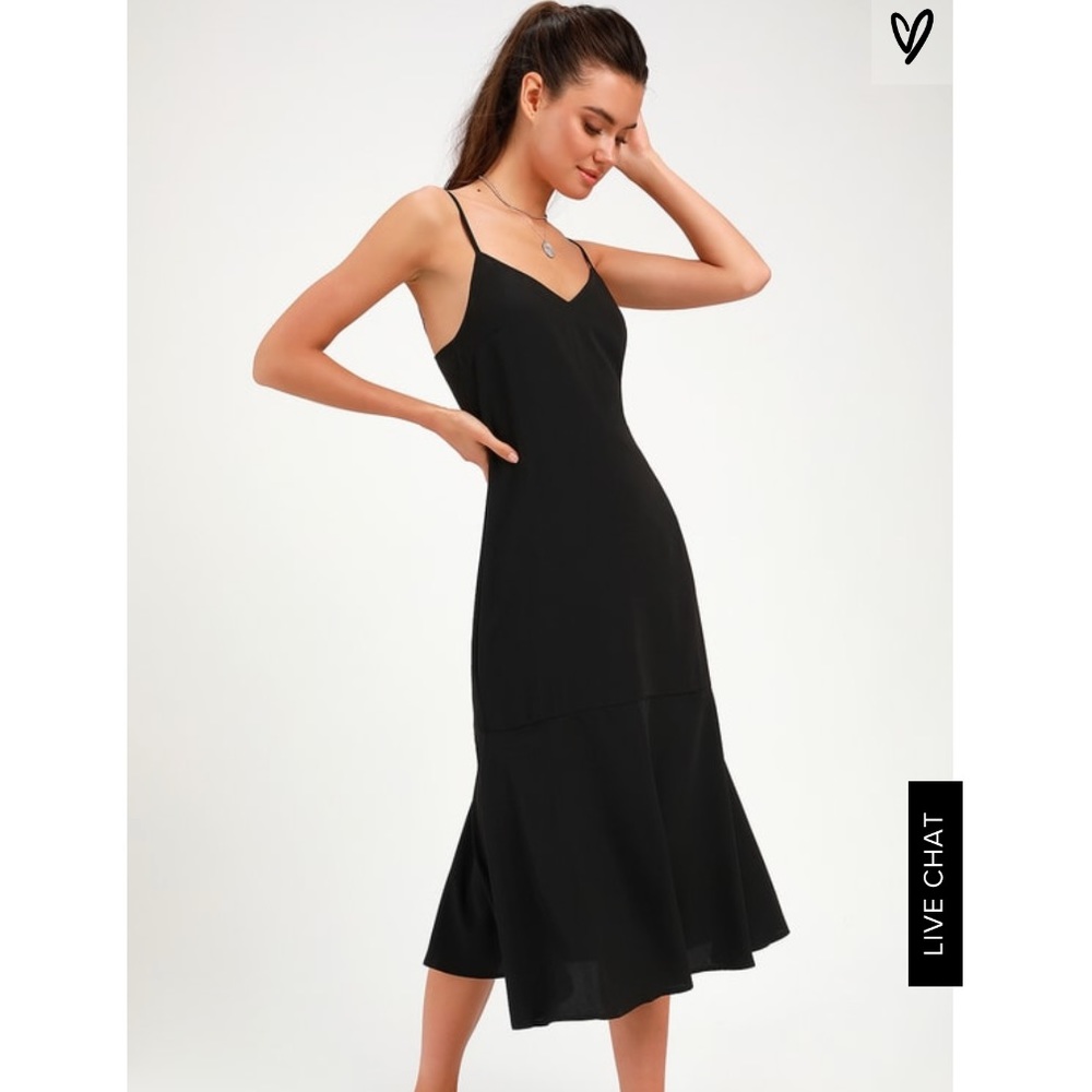 Black Slip Dress